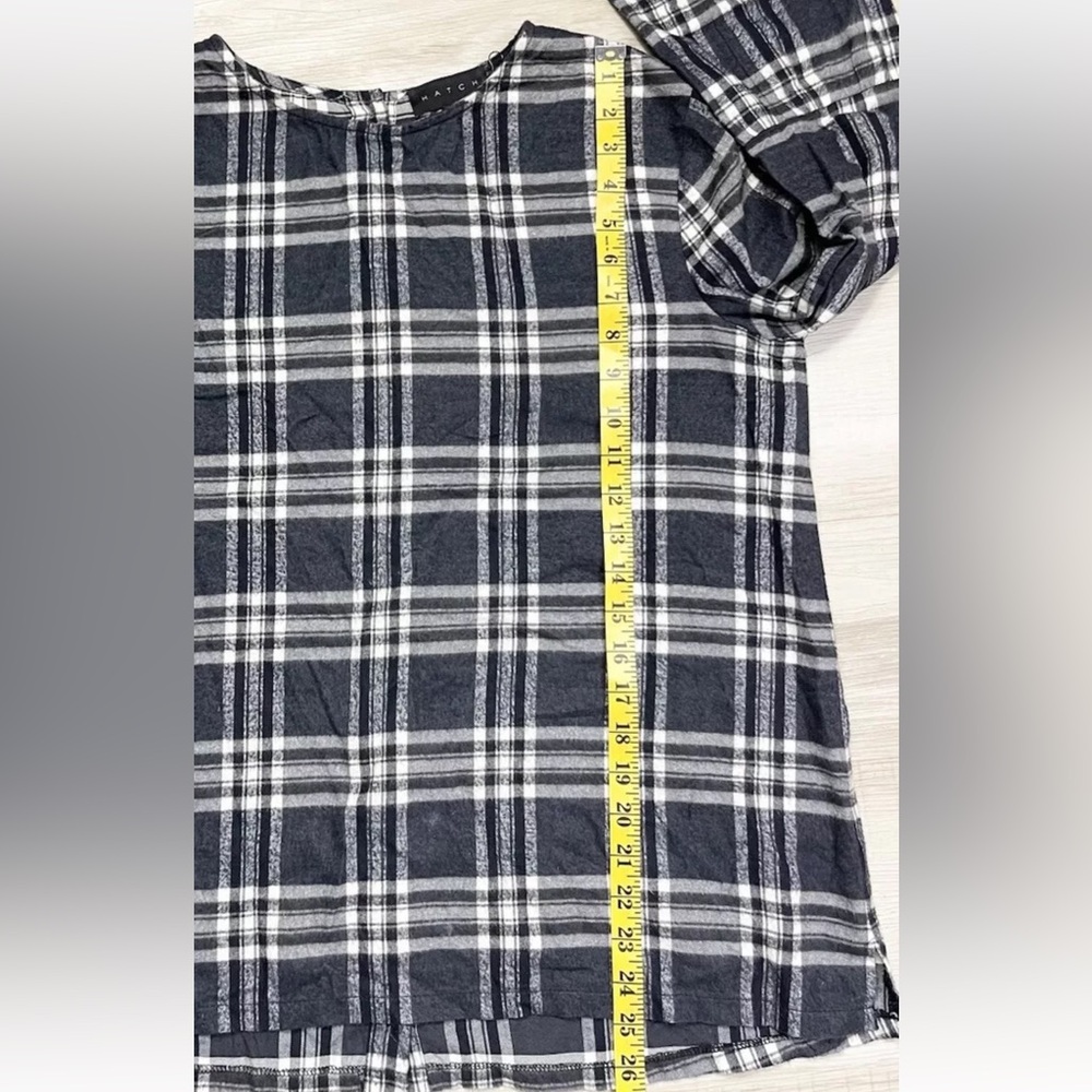 Hatch Maternity Madeline Flannel Top. Size: 1 - Picture 4 of 6